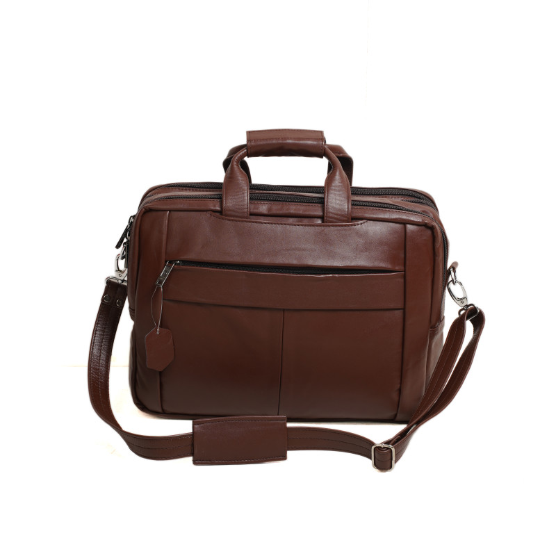 4G Genuine Leather Office Bag