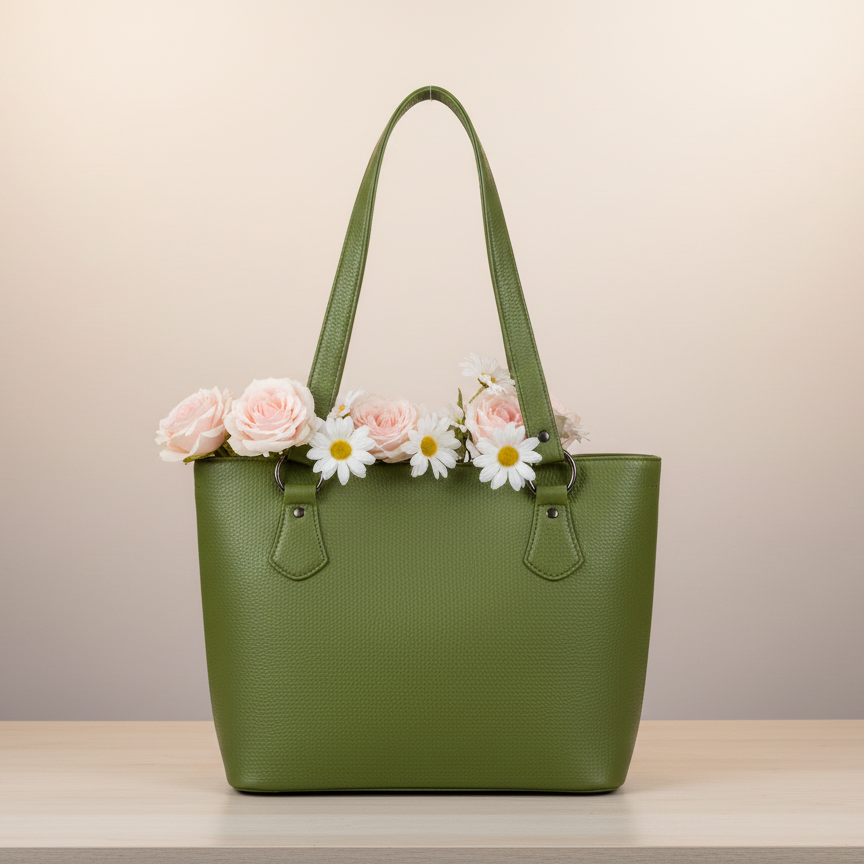 Carryall Tote - Olive Green