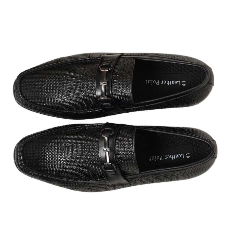 Croc Embossed Hook Loafers